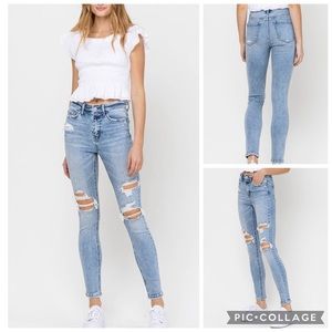 Vervet Haylie High-Rise Skinny Jeans